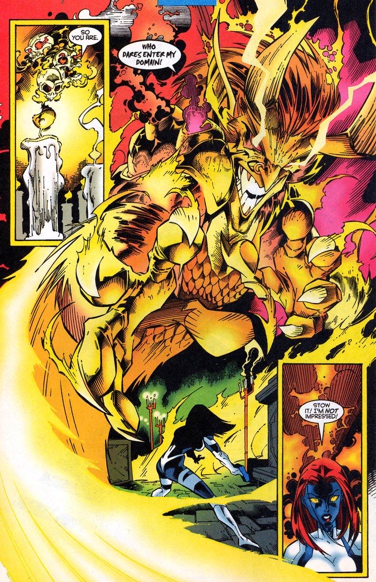 Uncanny X-Men (1963) - Marvel Comics (338 - Nov 1996) comic book collectible [Barcode 75960602461233811] - Main Image 3
