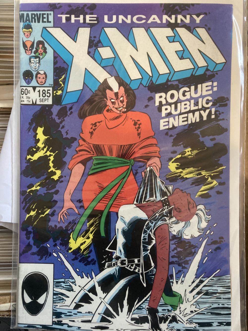 Uncanny X-Men - Marvel (185 - Sep 1984) comic book collectible - Main Image 2