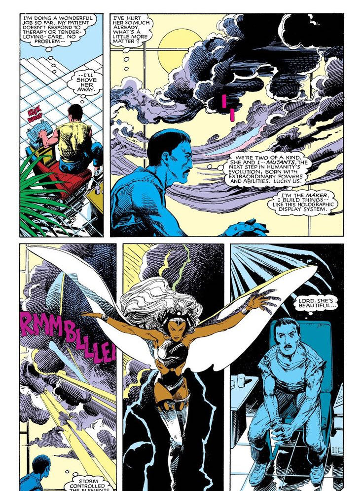 Uncanny X-Men - Marvel Comics (186 - 10/1984) comic book collectible - Main Image 4