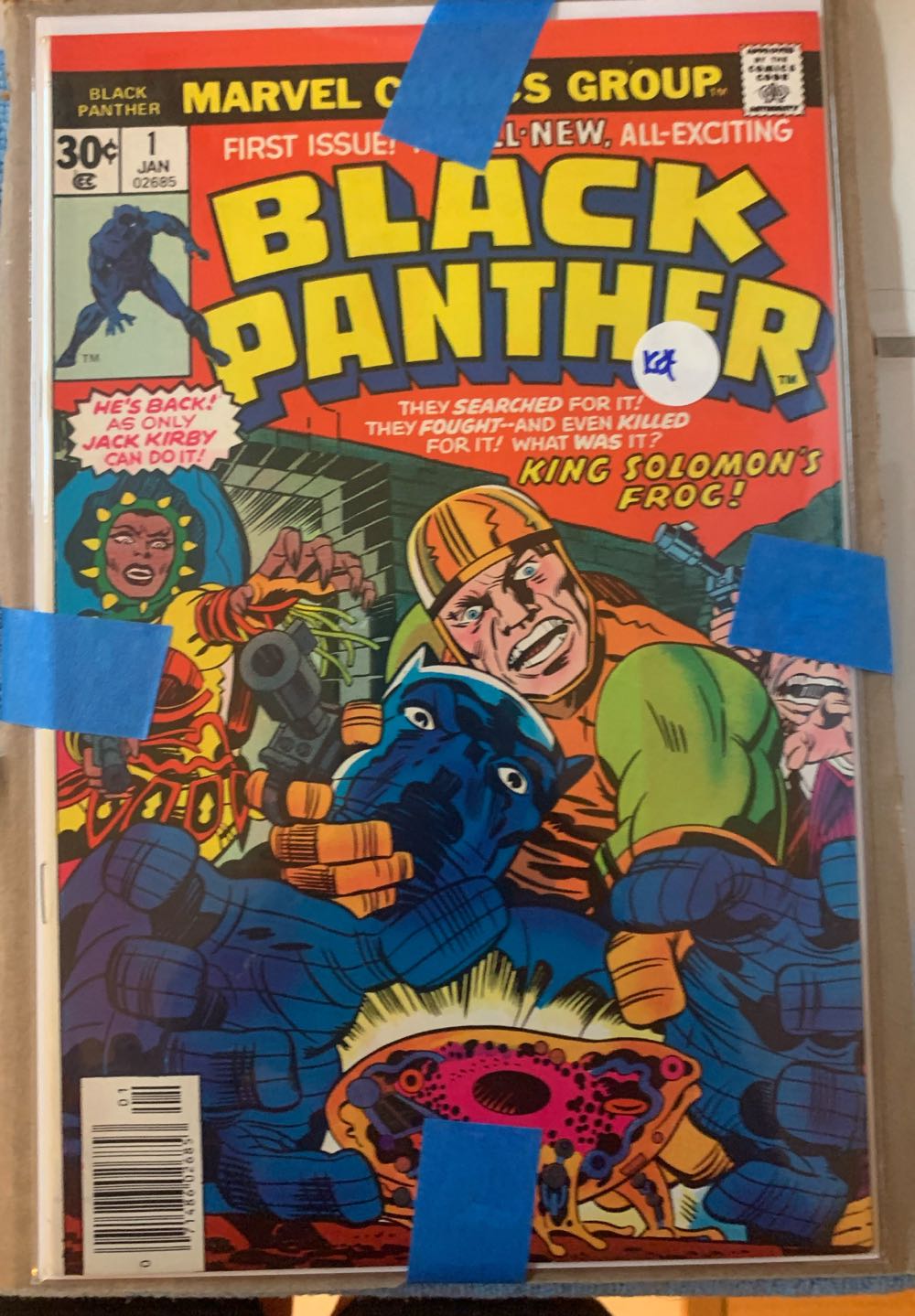 Black Panther - Marvel Comics Group (1 - Jan 1977) comic book collectible [Barcode 071486026853] - Main Image 3