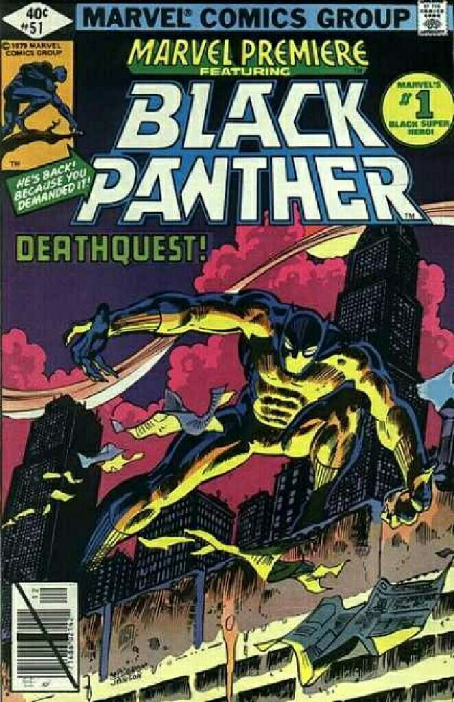Marvel Premier featuring Black Panther  (51 - 12/1979) comic book collectible [Barcode 071486021421] - Main Image 1