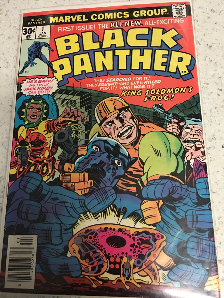 Black Panther - Marvel Comics Group (1 - Jan 1976) comic book collectible [Barcode 07148602685301] - Main Image 1