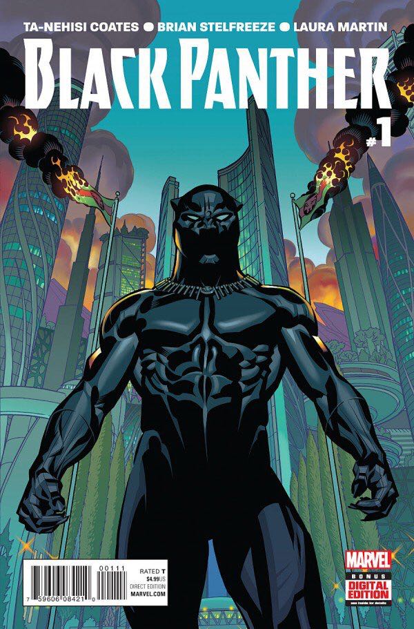 Black Panther - Marvel (1 - Jun 2016) comic book collectible [Barcode 759606084210] - Main Image 1