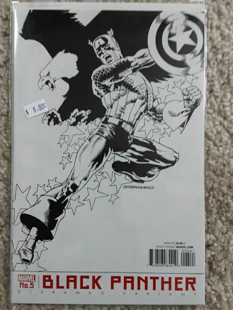 Black Panther - Buckley, Dan (5 - Oct 2016) comic book collectible [Barcode 759606084210] - Main Image 3