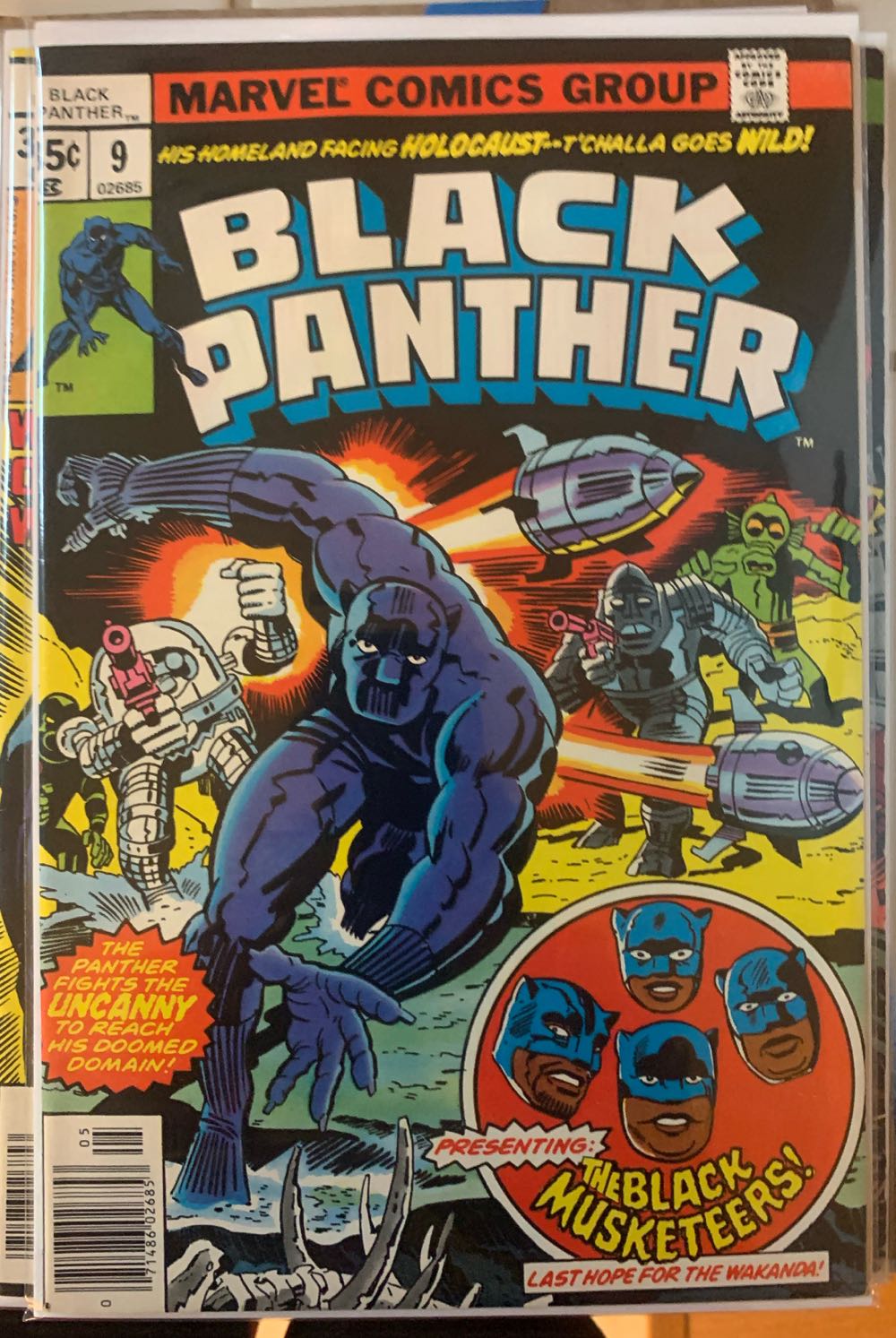 Black Panther - Marvel (9 - May 1978) comic book collectible [Barcode 759606038763] - Main Image 2