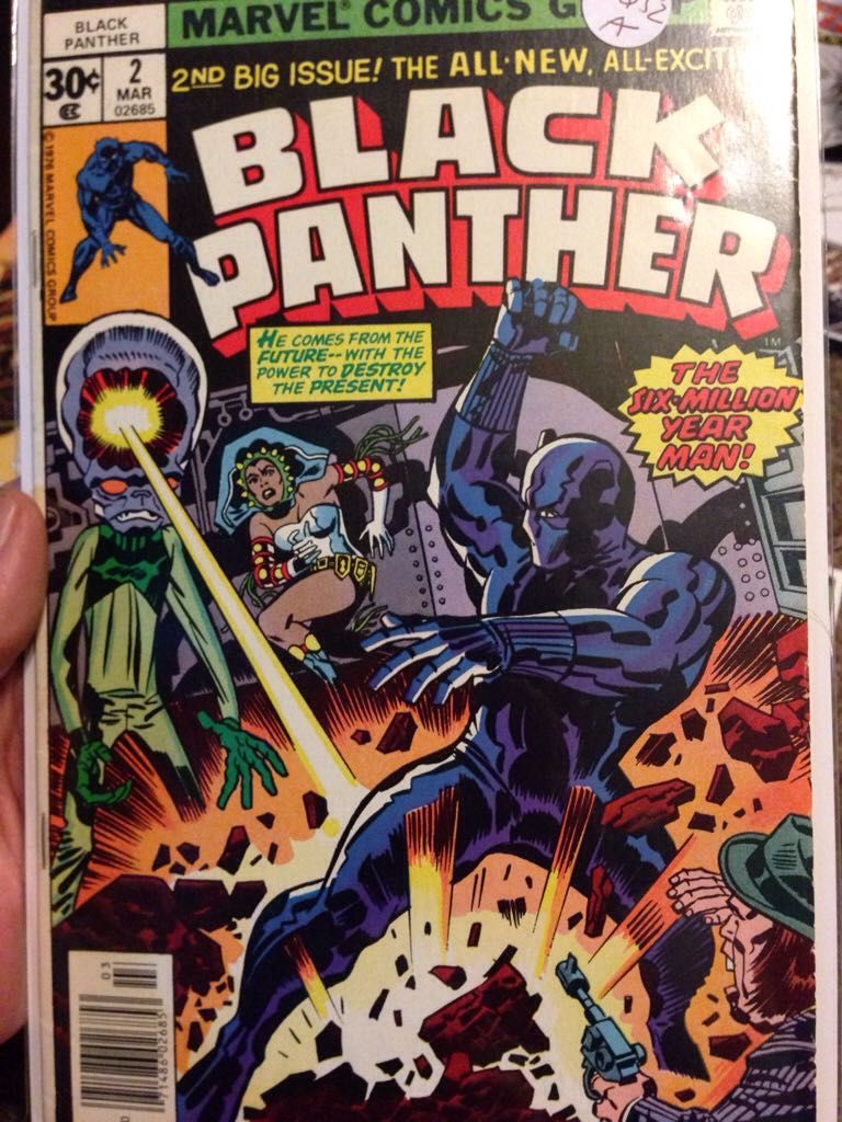 Black Panther - Marvel Comics (2 - Mar 1977) comic book collectible [Barcode 07148602685303] - Main Image 1