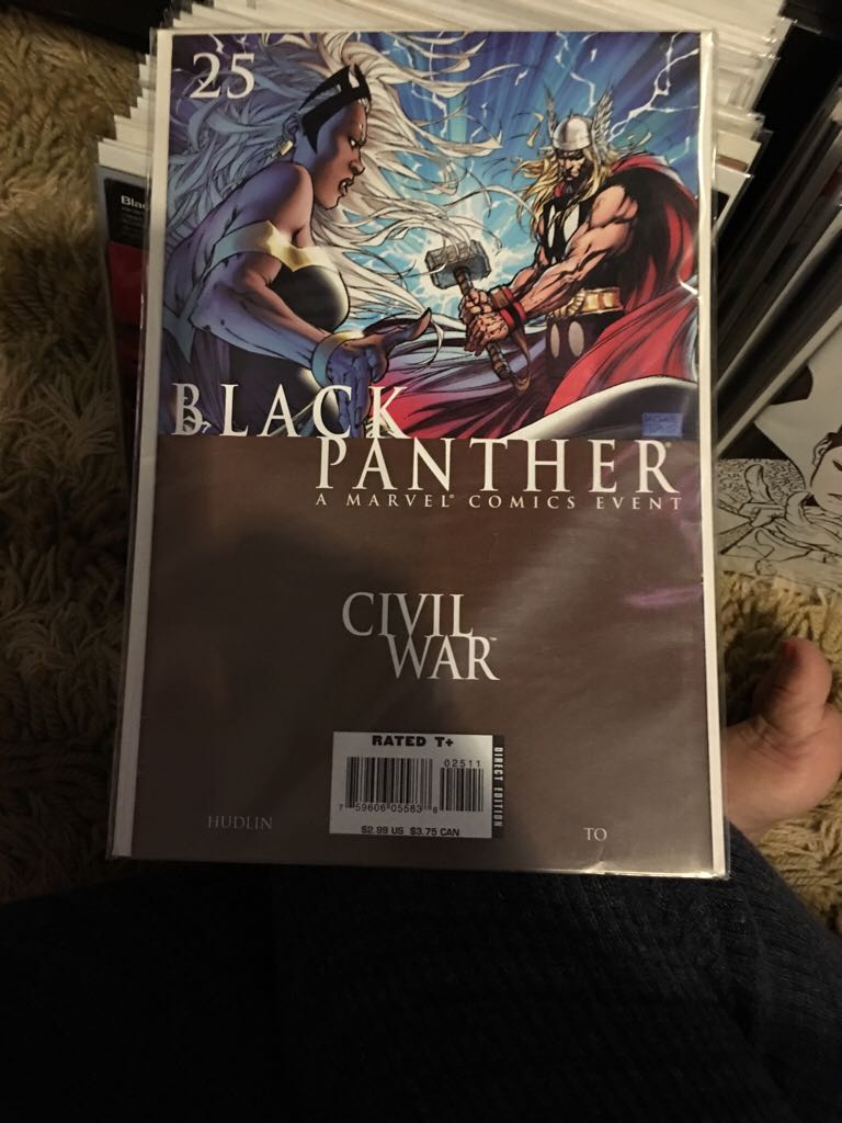 Black Panther  (25) comic book collectible [Barcode 08400000877802511] - Main Image 1