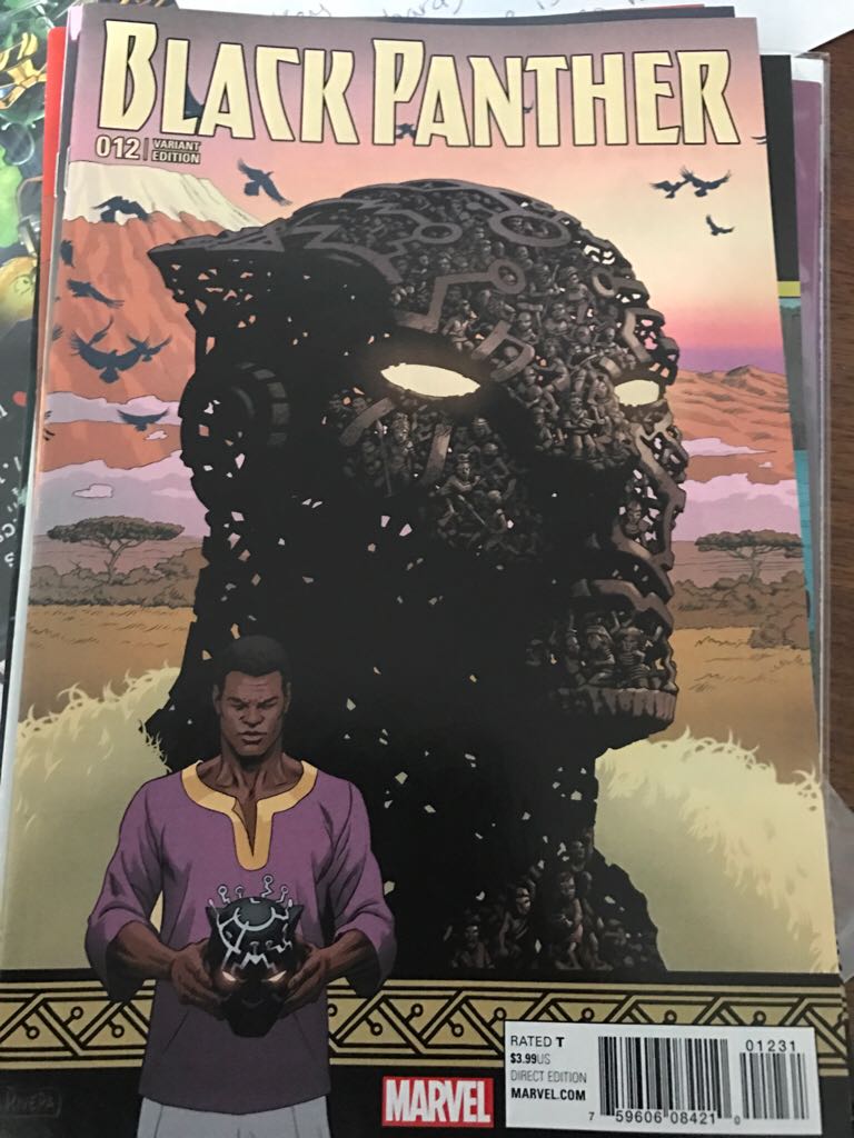 Black Panther  (12) comic book collectible [Barcode 75960608421001231] - Main Image 1