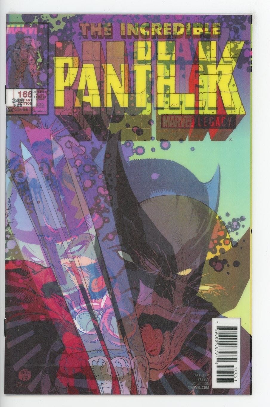 Black Panther - Marvel Comics (166) comic book collectible [Barcode 75960608767916] - Main Image 4