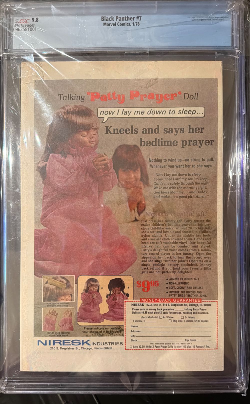 Black Panther - Marvel Comics Group (7 - Jan 1978) comic book collectible [Barcode 07148602685301] - Main Image 3