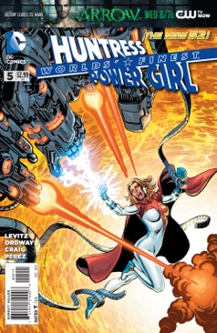 Worlds Fines:  Huntress And Power Girl - DC Comics (5 - Dec 2012) comic book collectible [Barcode 761941310008] - Main Image 1