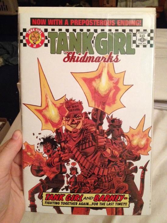 Tank Girl Skidmarks  (4) comic book collectible [Barcode 9781848566811] - Main Image 1