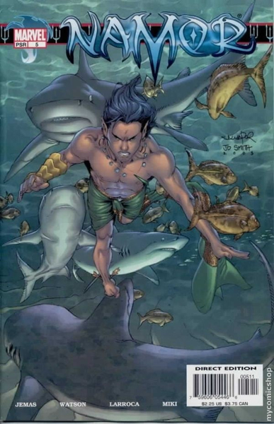 Namor - Marvel Comics (5 - Oct 2003) comic book collectible [Barcode 071486013259] - Main Image 1