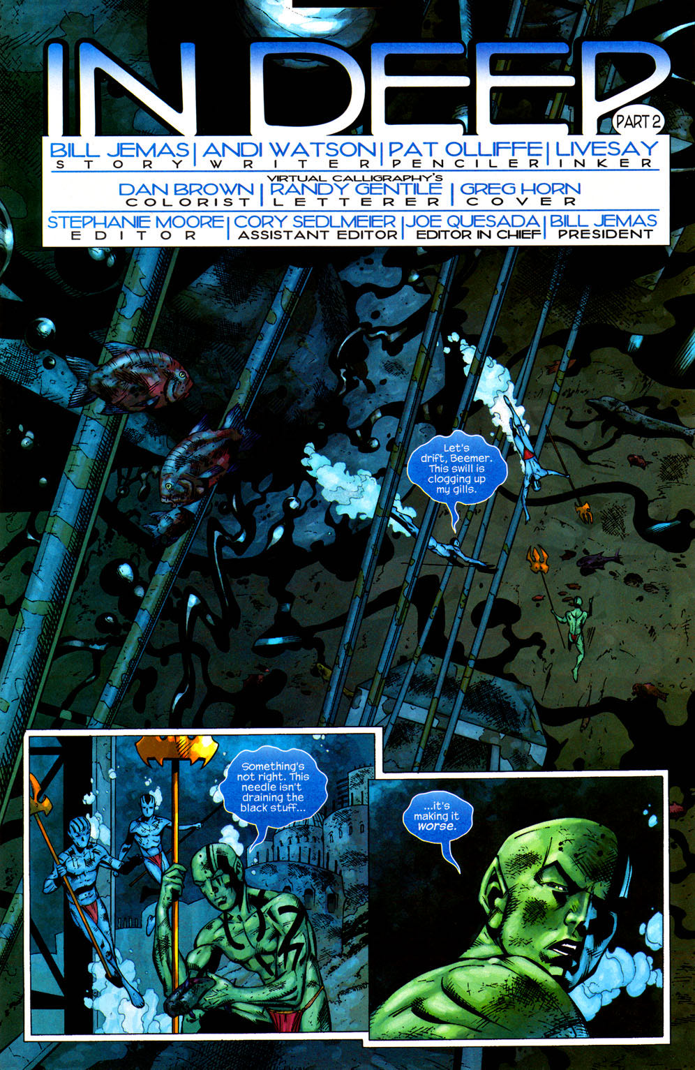 Namor - Marvel Comics (8 - Dec 2003) comic book collectible [Barcode 071486013259] - Main Image 3