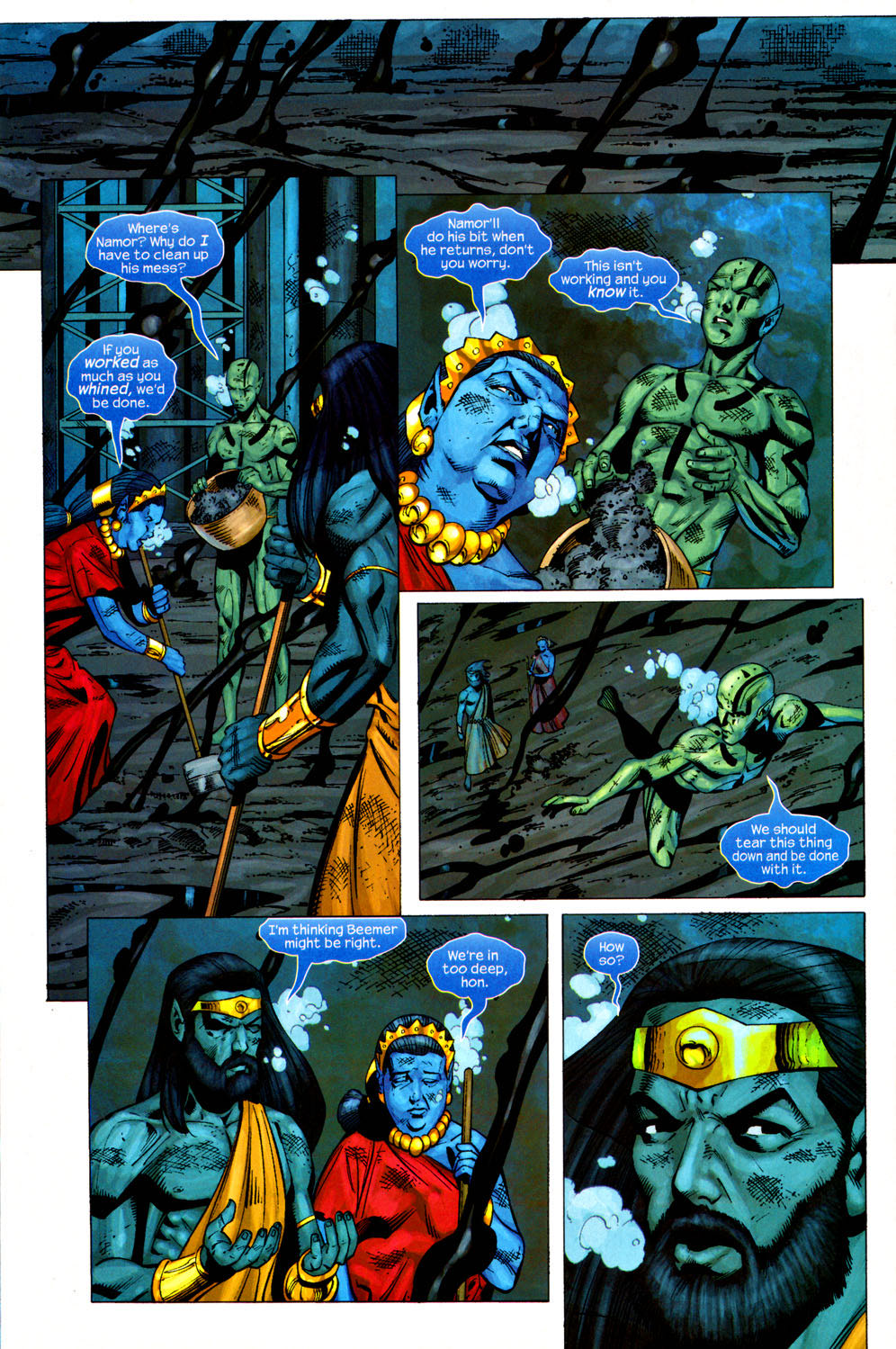 Namor - Marvel Comics (8 - Dec 2003) comic book collectible [Barcode 071486013259] - Main Image 4