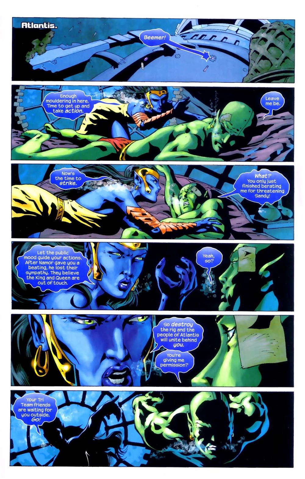 Namor - Marvel Comics (11 - Mar 2004) comic book collectible [Barcode 071486013259] - Main Image 4