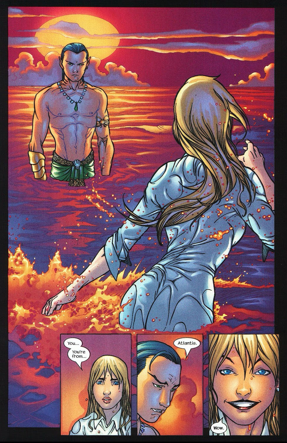 Namor - Marvel Comics (2 - Jun 2003) comic book collectible [Barcode 75960605446600211] - Main Image 4