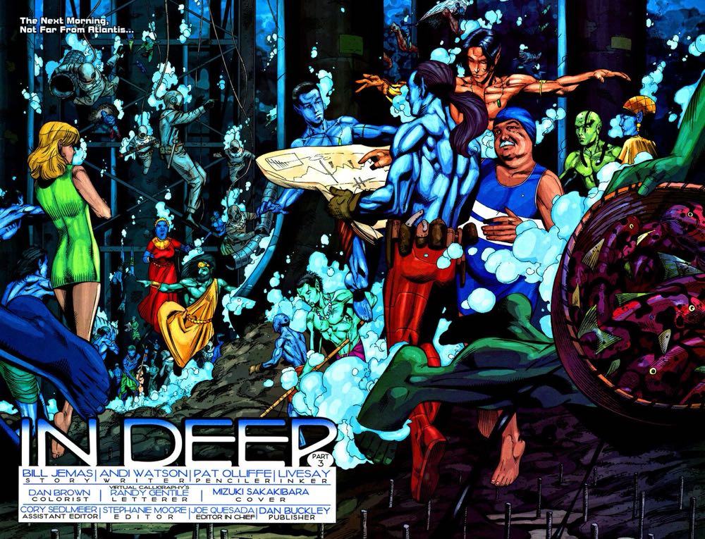 Namor - Marvel Comics (9 - Jan 2004) comic book collectible [Barcode 759606054466] - Main Image 3