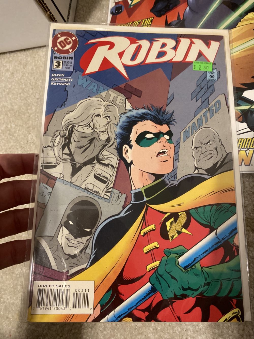 Robin - DC Comics (3 - Feb 1994) comic book collectible [Barcode 76194120043900311] - Main Image 2