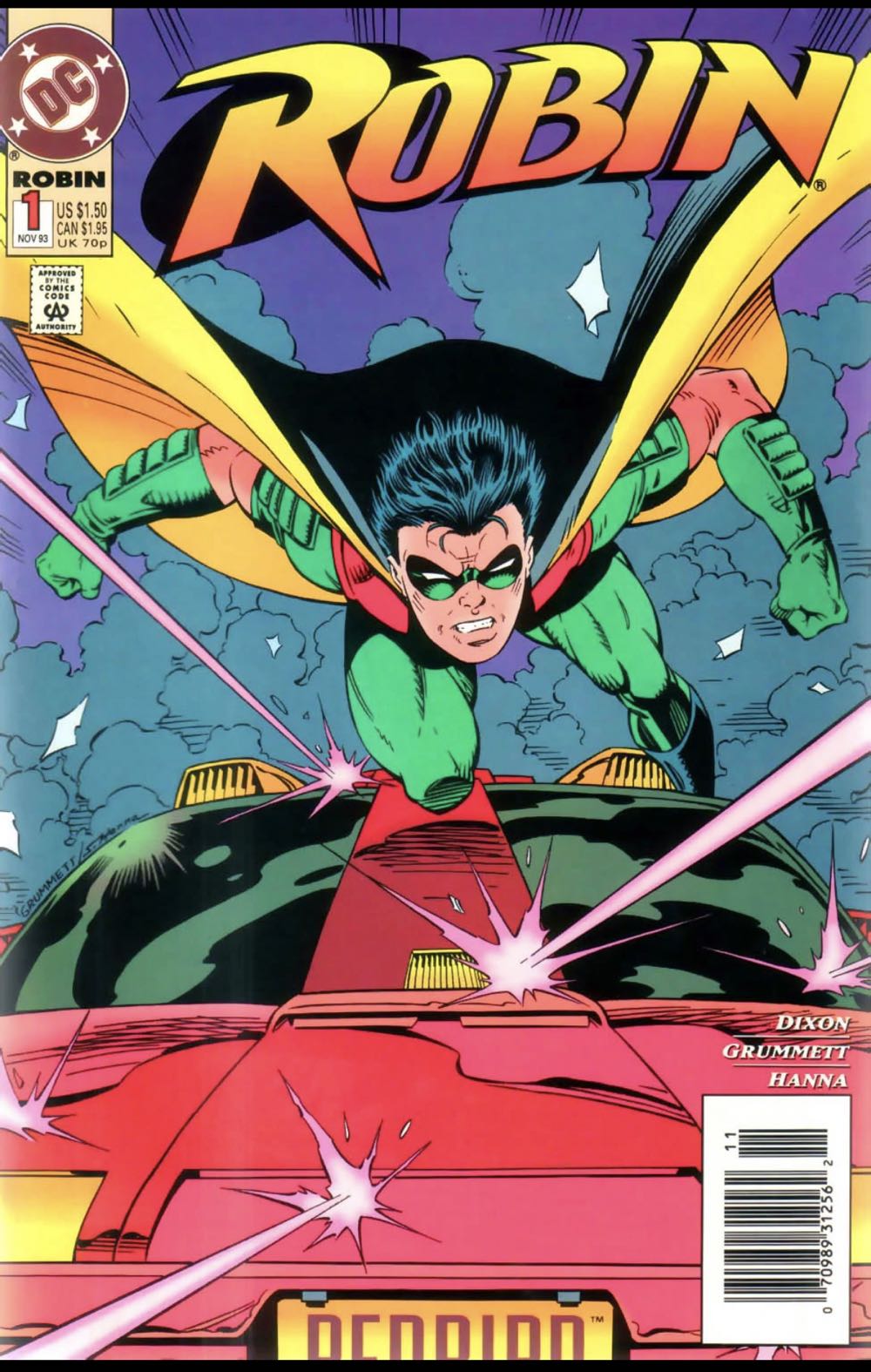 Robin #1 - DC (1 - Nov 1993) comic book collectible [Barcode 76194120043900111] - Main Image 4