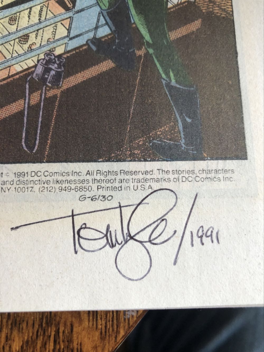 Robin - DC Comics (5 - May 1991) comic book collectible [Barcode 070989312500] - Main Image 3