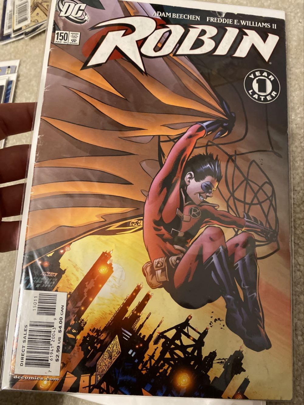 Robin - DC Comics (150 - Jul 2006) comic book collectible [Barcode 76194120043915011] - Main Image 2