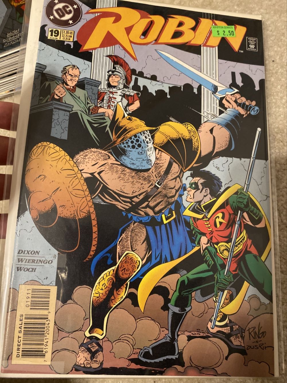 Robin #19 - DC Comics (19 - Aug 1995) comic book collectible [Barcode 76194120043901911] - Main Image 2