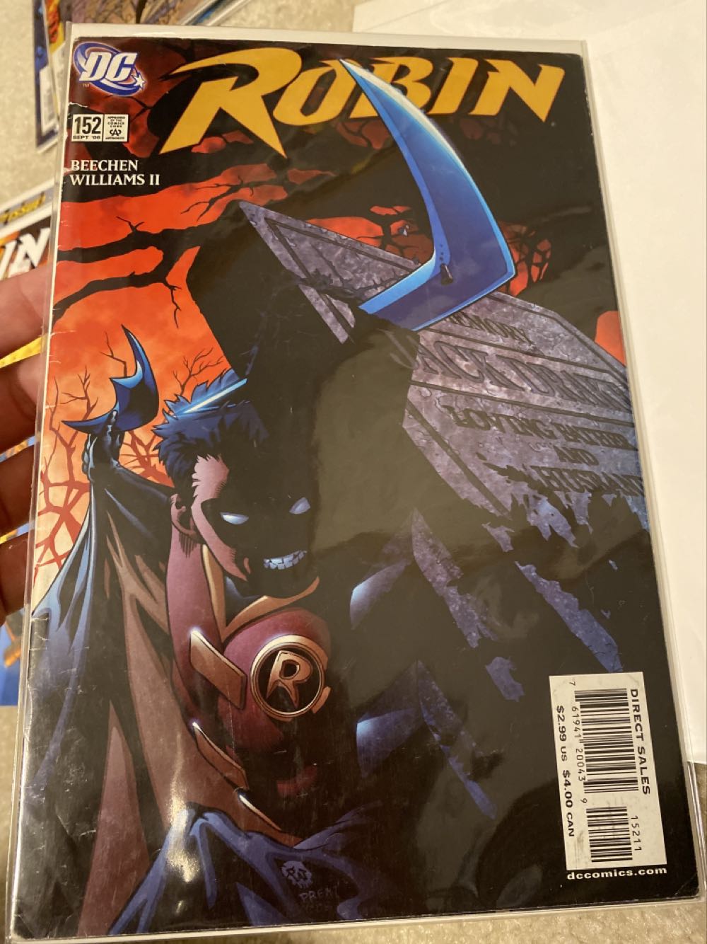 Robin (Vol. 2) - DC Comics (152 - Sep 2006) comic book collectible [Barcode 76194120043915211] - Main Image 2