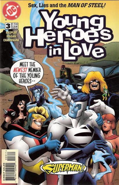 Young Heroes In Love - DC (3 - Aug 1997) comic book collectible [Barcode 761941209401] - Main Image 1