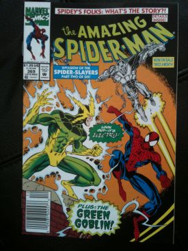The Amazing Spider-man - Marvel Comics (369 - Nov 1992) comic book collectible [Barcode 009281024576] - Main Image 1