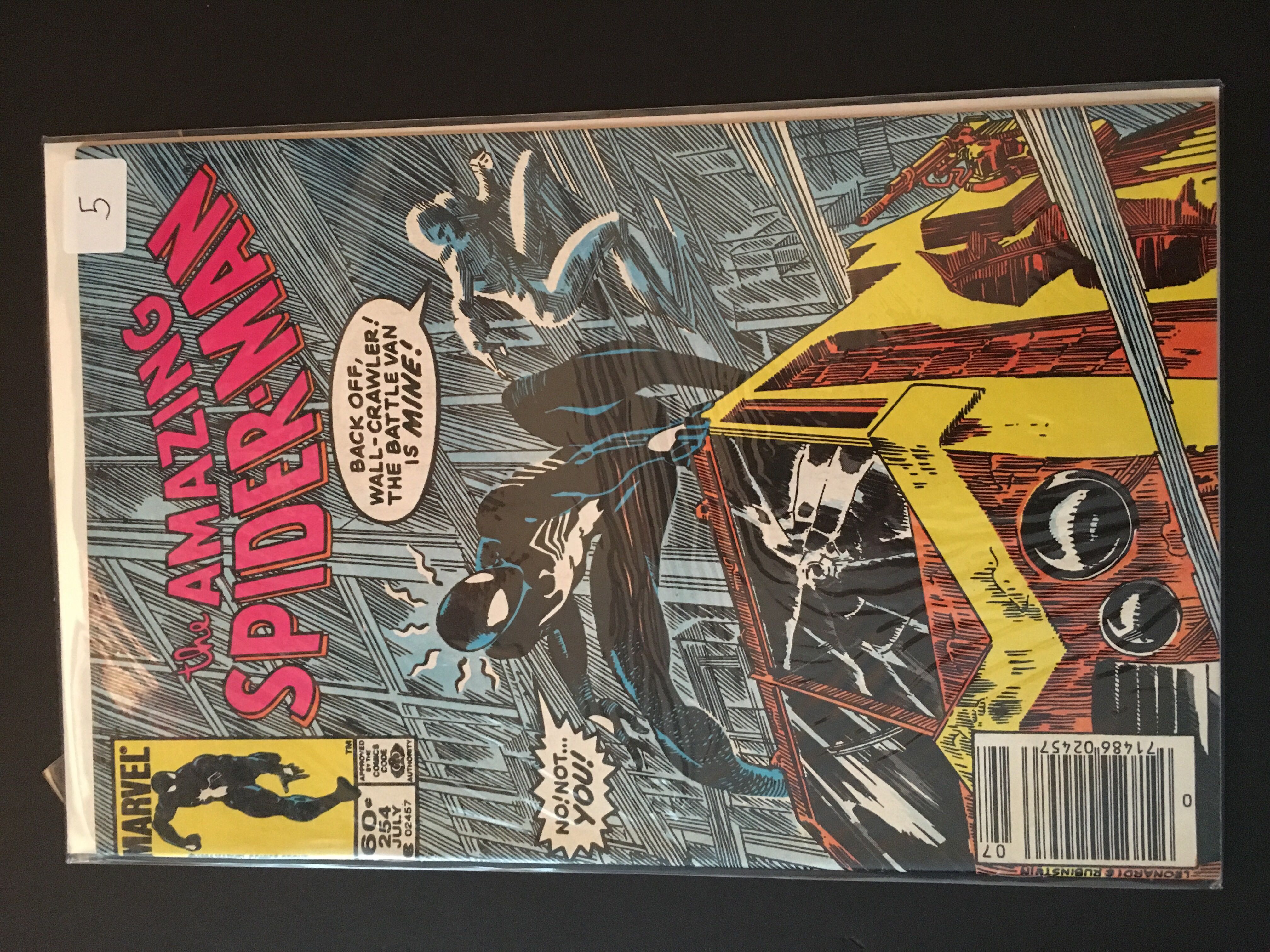 The Amazing Spider-man - Marvel (254 - Jul 1984) comic book collectible - Main Image 2