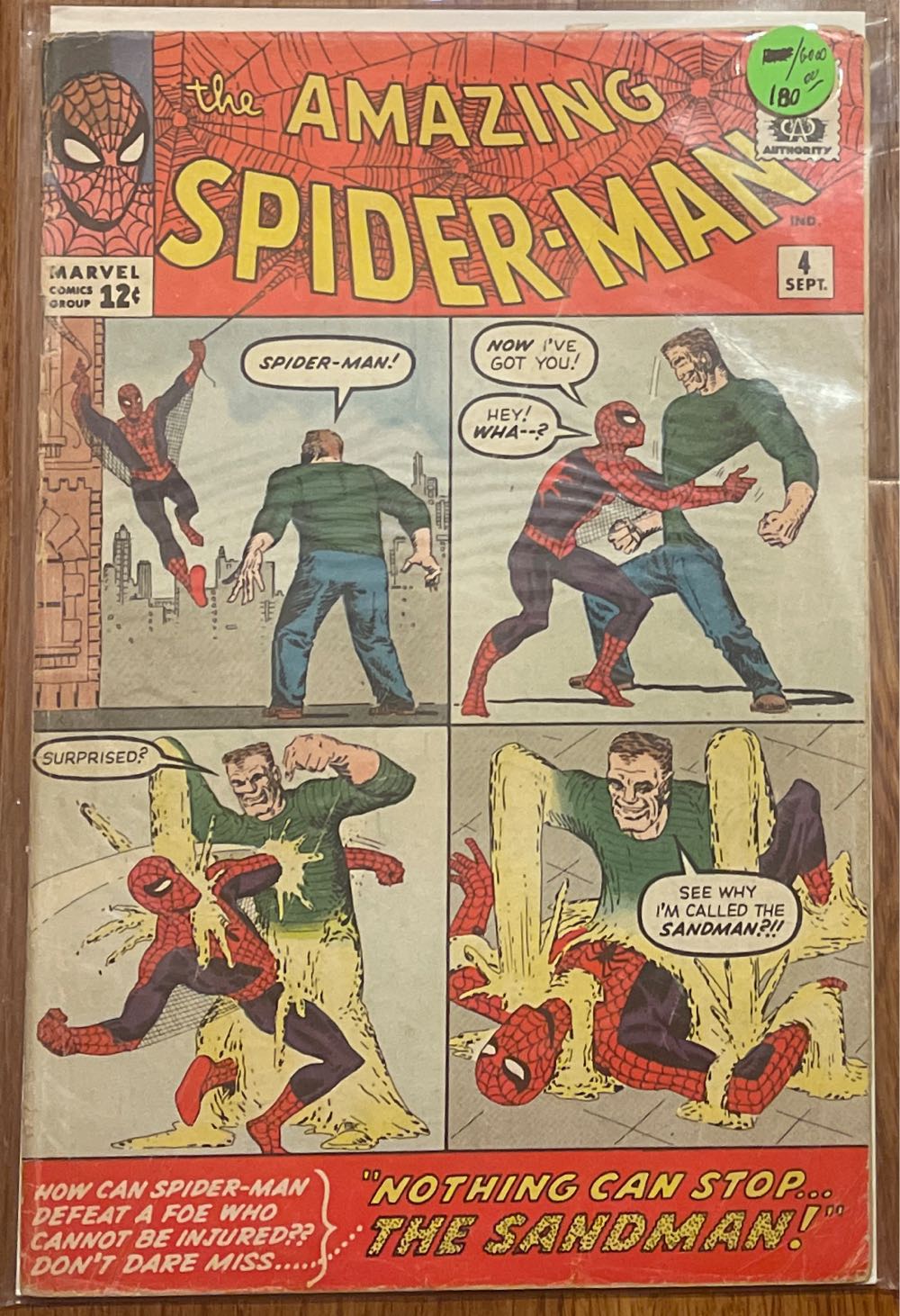 The Amazing Spider-man - Marvel (4 - Sep 1963) comic book collectible [Barcode 759606068142] - Main Image 2