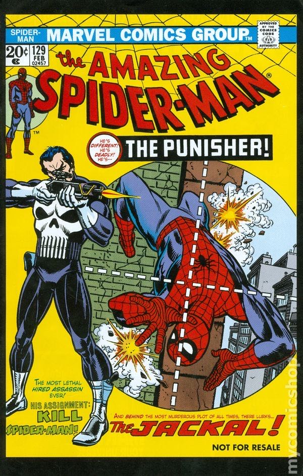 The Amazing Spider-man - Marvel (129 - Feb 1974) comic book collectible [Barcode 759606068142] - Main Image 2