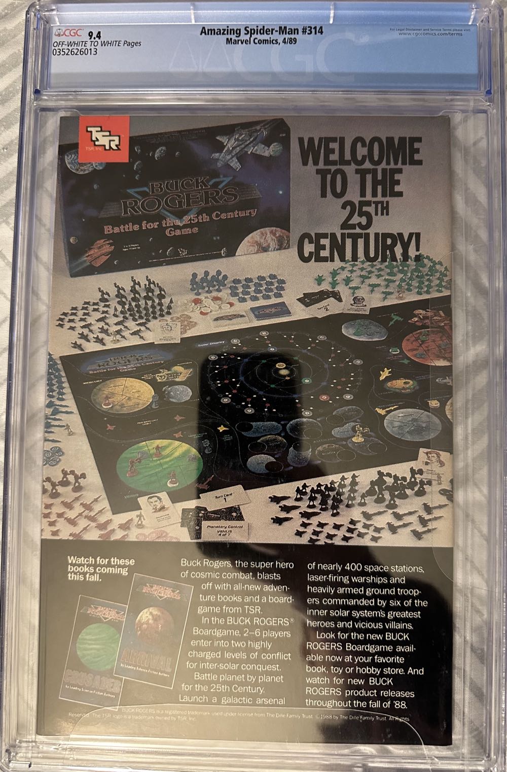 Amazing Spider-man, The - Marvel Comics (314 - Apr 1989) comic book collectible [Barcode 759606068142] - Main Image 3