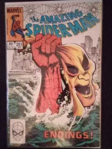 The Amazing Spider-Man - Marvel Comics Group (251 - Apr 1984) comic book collectible [Barcode 759606068142] - Main Image 2