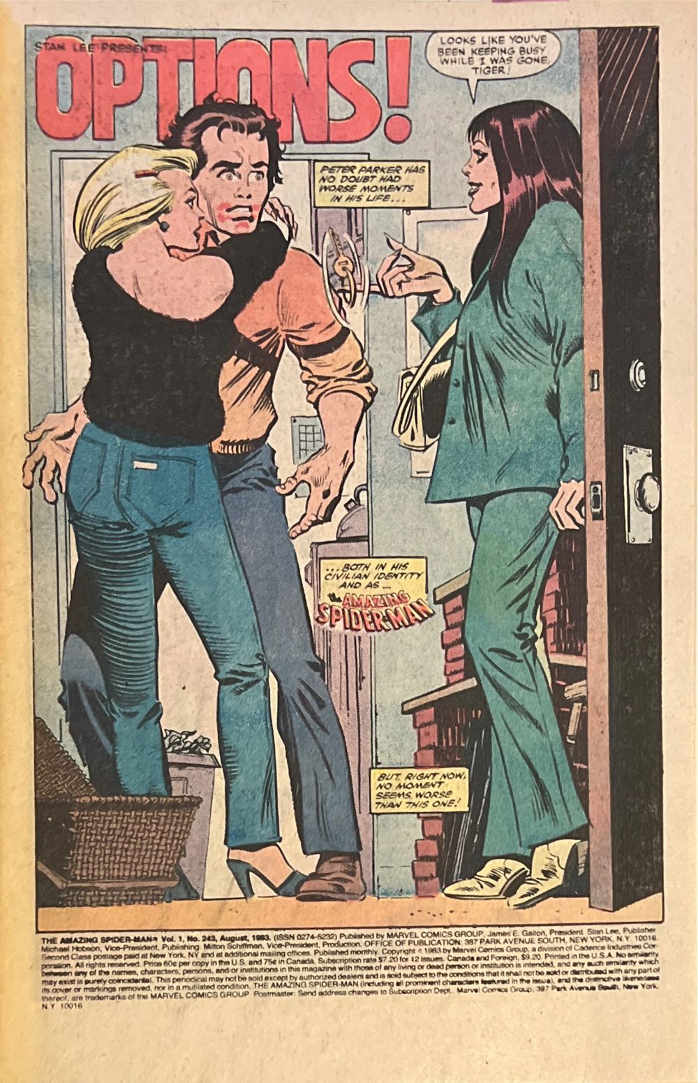 The Amazing Spider-Man, Vol. 1 - Marvel (243 - Aug 1983) comic book collectible [Barcode 759606068142] - Main Image 3