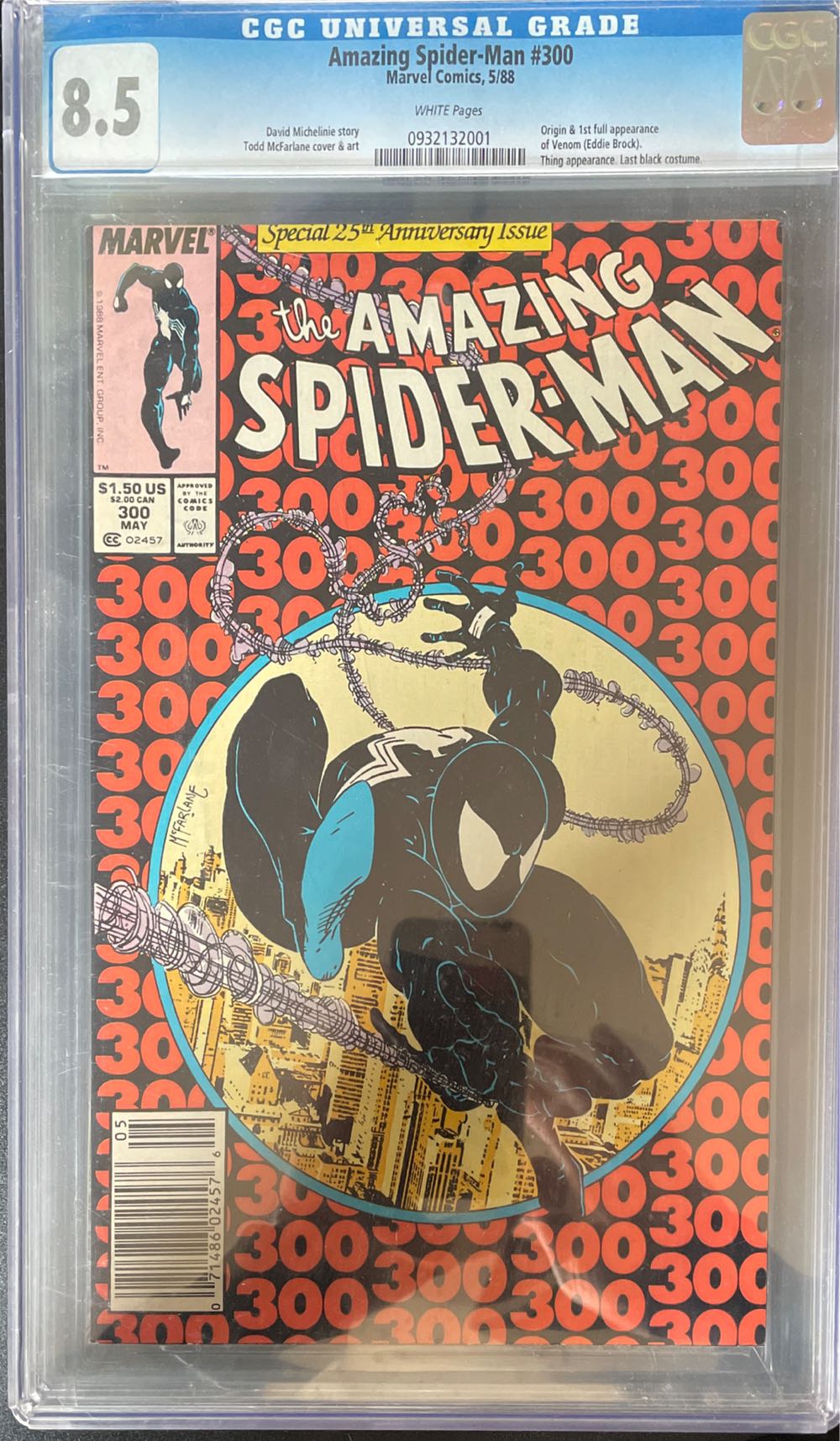 Amazing Spider-Man - Marvel Comics (300 - May 1988) comic book collectible [Barcode 759606068142] - Main Image 4