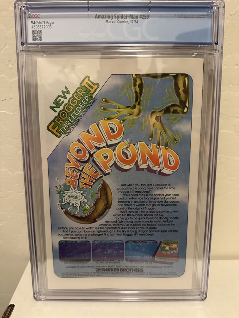 The Amazing Spider-Man - Marvel Comics (259 - 12/1984) comic book collectible [Barcode 759606068142] - Main Image 3