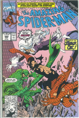 The Amazing Spider-man - Marvel Comics (342 - Dec 1990) comic book collectible [Barcode 759606068142] - Main Image 1