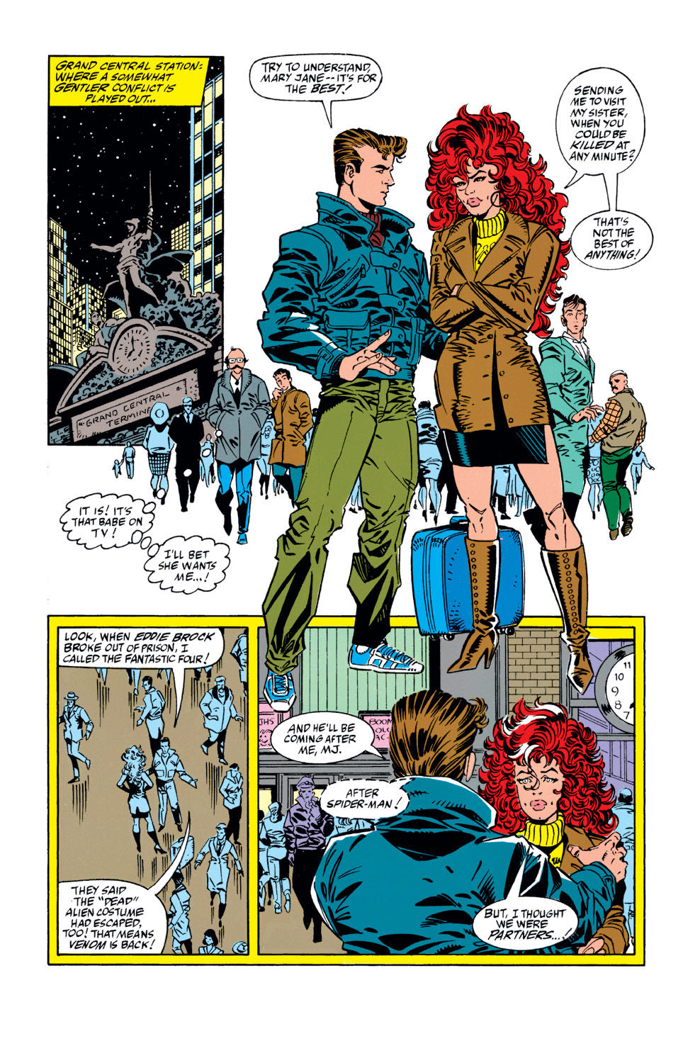 Amazing Spider-Man, The - Marvel Comics (346 - Apr 1991) comic book collectible [Barcode 759606068142] - Main Image 3