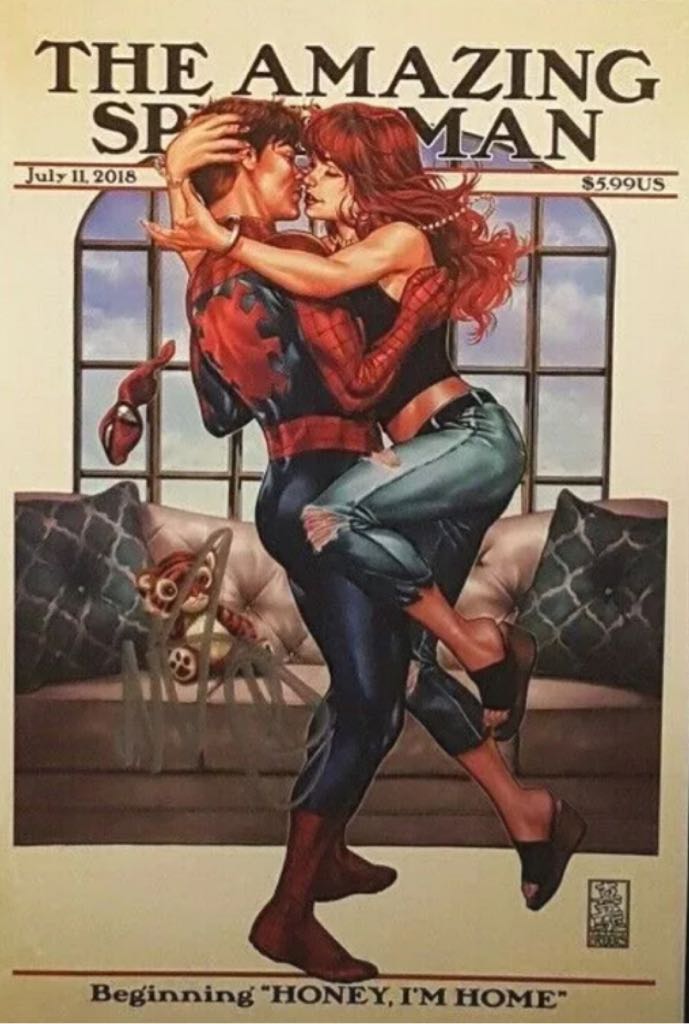 The Amazing Spider-Man - Marvel (353 - Nov 1991) comic book collectible [Barcode 759606068142] - Main Image 2