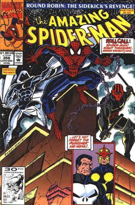 The Amazing Spider-Man (1st Series) - Marvel Comics (356 - Dec 1991) comic book collectible [Barcode 759606068142] - Main Image 1