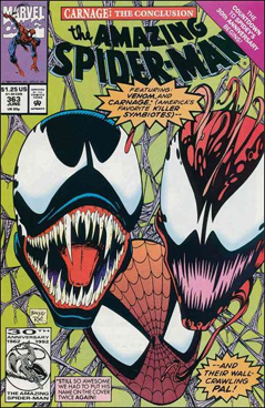 The Amazing Spider-Man - Marvel Comics (363 - Jun 1992) comic book collectible [Barcode 759606068142] - Main Image 1