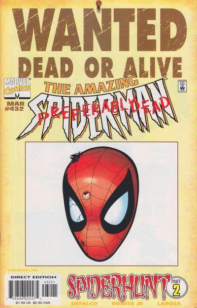 Amazing Spider-man, The - Marvel Comics (432 - Mar 1998) comic book collectible [Barcode 759606068142] - Main Image 2