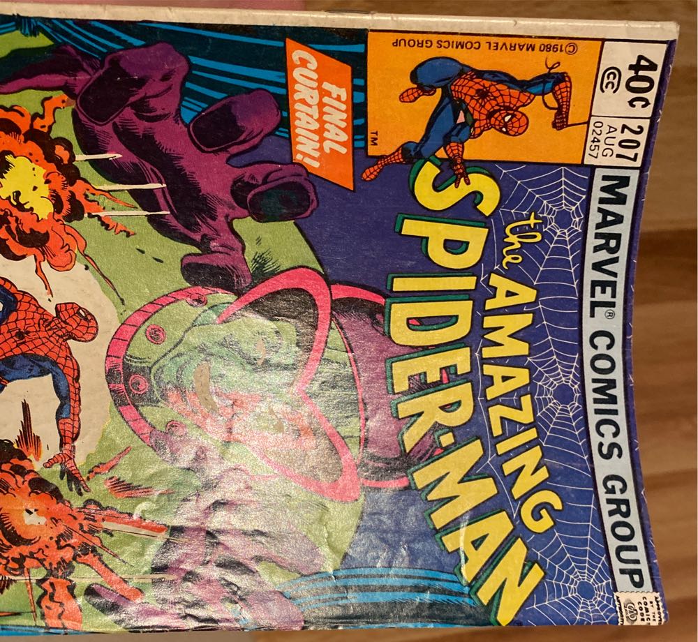The Amazing Spider-man #207 - Marvel Comics Group (207 - Aug 1980) comic book collectible [Barcode 759606068142] - Main Image 4