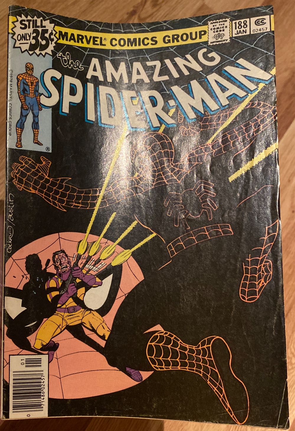Amazing Spider-man, The - Marvel Comics Group (188 - Jan 1979) comic book collectible [Barcode 759606068142] - Main Image 4