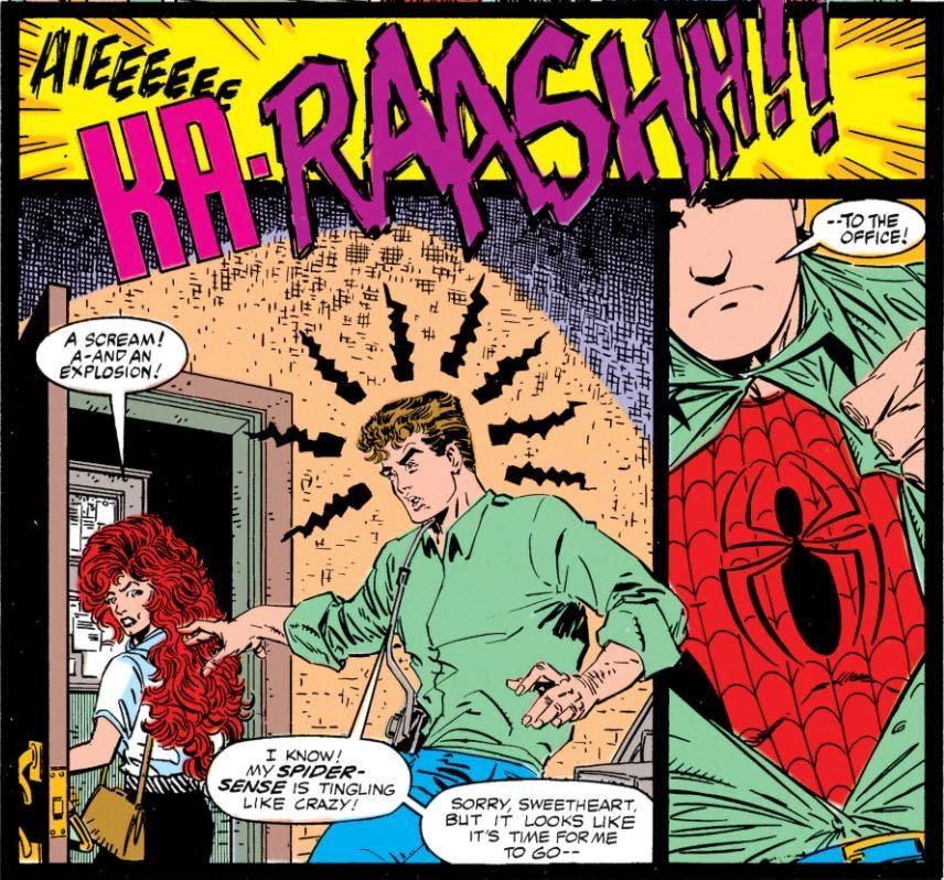 The Amazing Spider-man - Marvel Comics (335 - Jul 1990) comic book collectible [Barcode 759606068142] - Main Image 3