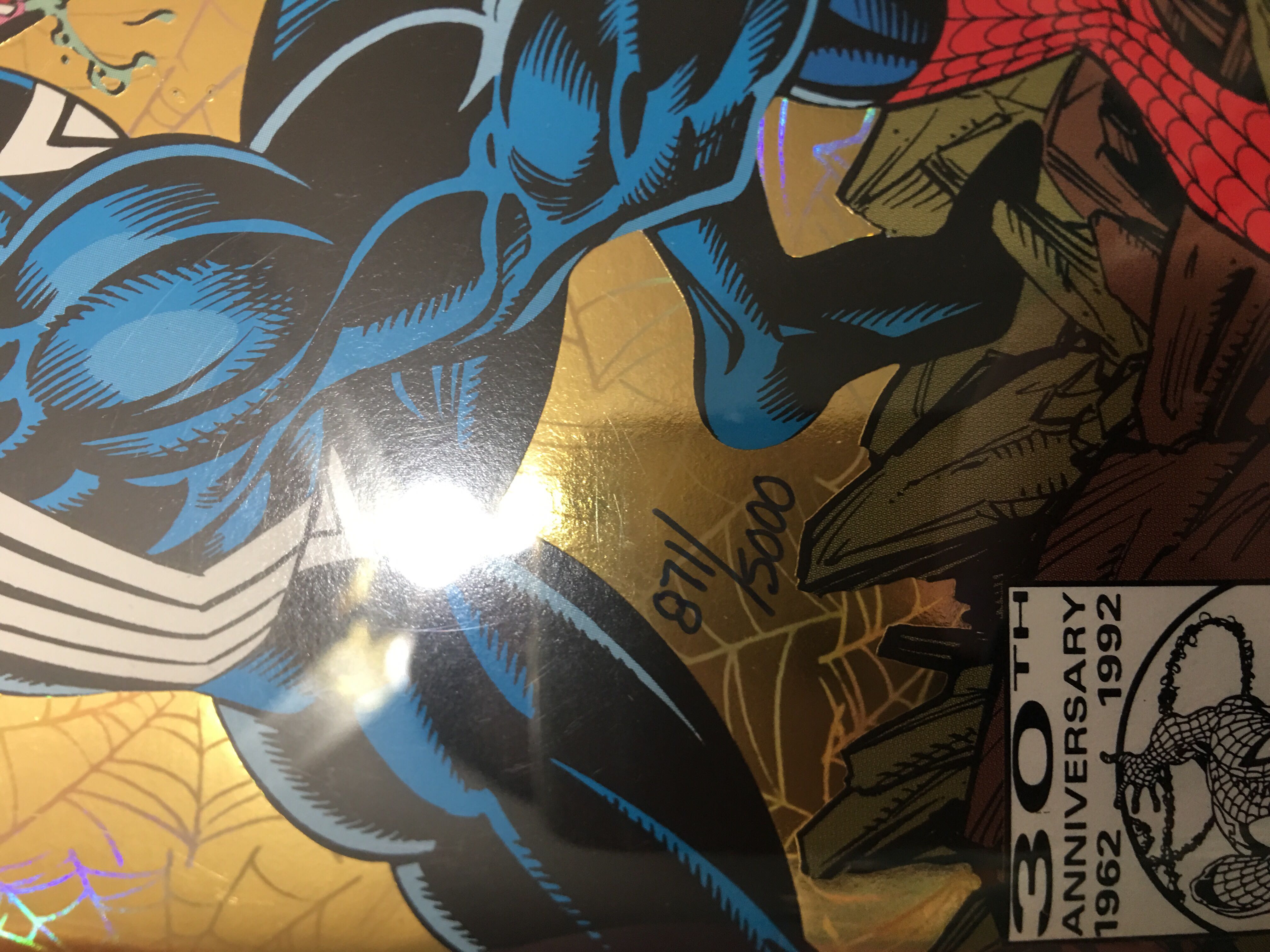 Amazing Spider-Man - Marvel Comics (375 - Mar 1993) comic book collectible [Barcode 759606068142] - Main Image 3