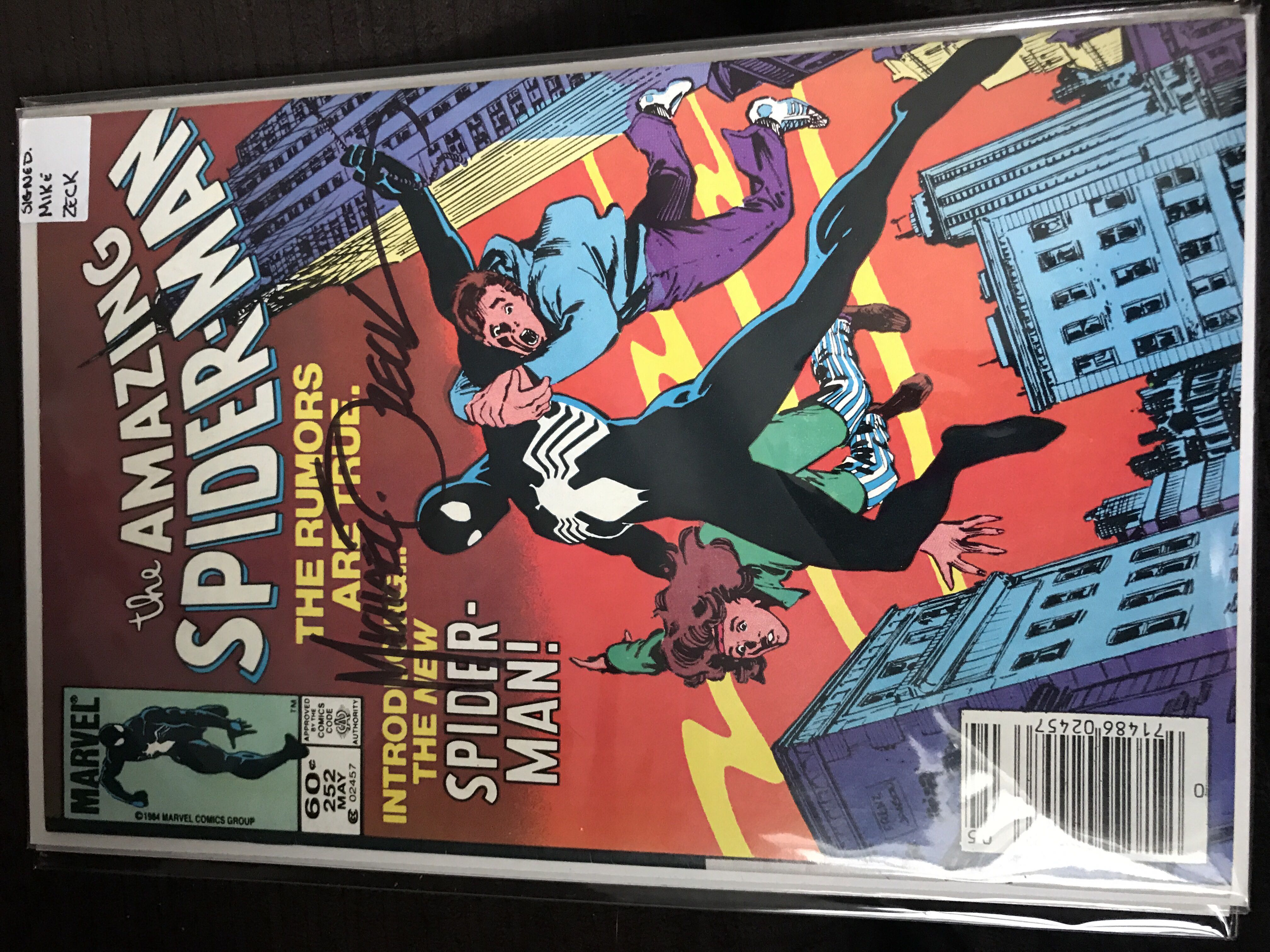 The Amazing Spider-Man - Marvel Comics Group (252 - May 1984) comic book collectible [Barcode 759606068142] - Main Image 2