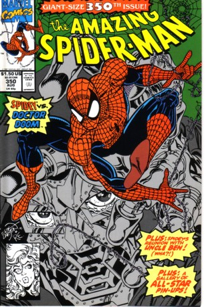 The Amazing Spider-man - Marvel Comics (350 - Aug 1991) comic book collectible [Barcode 759606068142] - Main Image 1
